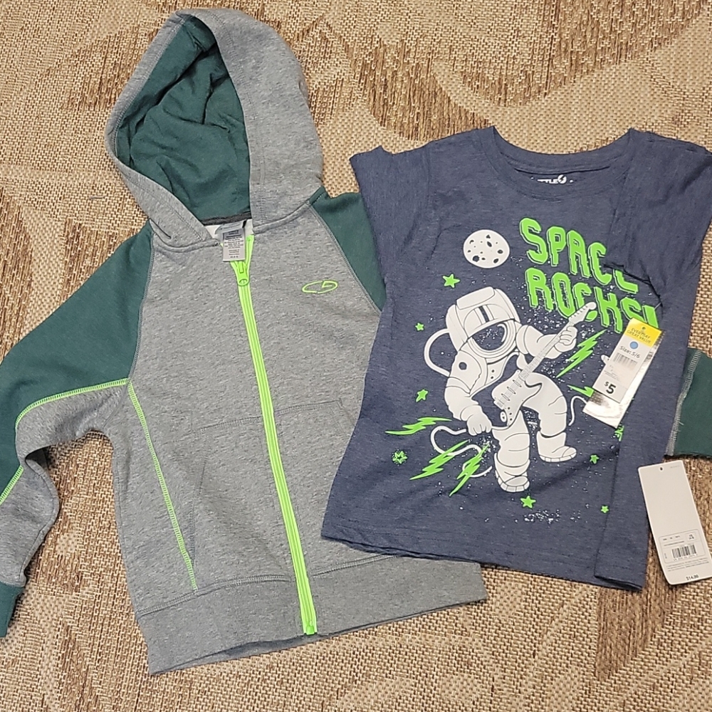 New!  Little boys jacket and shirt lot